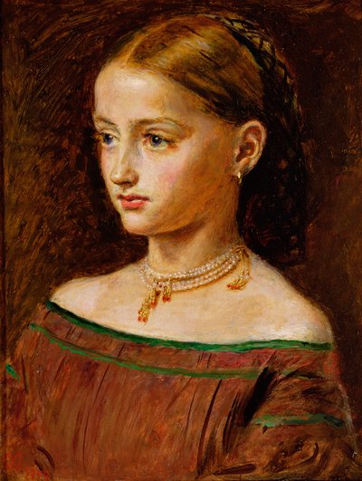 Alice Gray, 1859 by John Everett Millais